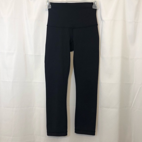 lululemon black high rise tights/leggings - Picture 5 of 8